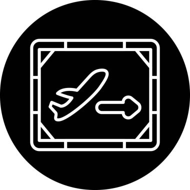 Kemik simgesinin vektör illüstrasyonu