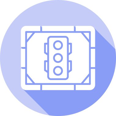 Modern b 'nin vektör illüstrasyonu eksik simgesi