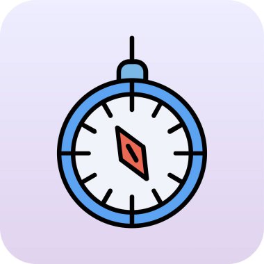 Pusula simgesi vektör resimlemesi