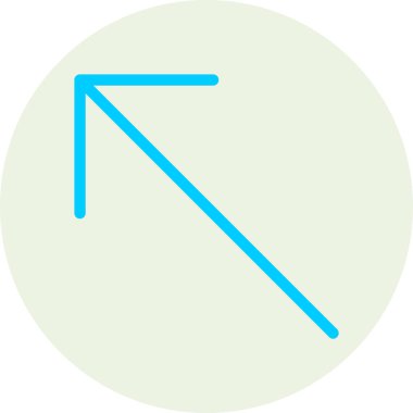 Ok. Web simgesi basit illüstrasyon