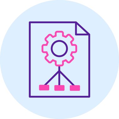 seo modern simgesinin vektör illüstrasyonu