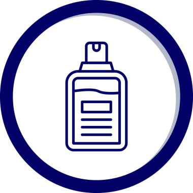 Şişe. Web simgesi basit illüstrasyon