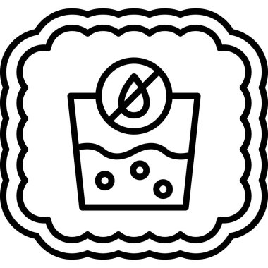 Parti simgesi vektör illüstrasyonu