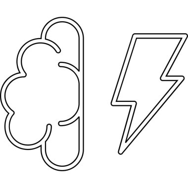 Yıldırım ikonuna, anahat stili