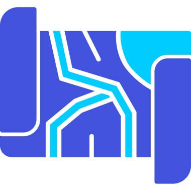 alfabe harfi logo tasarım şablonu