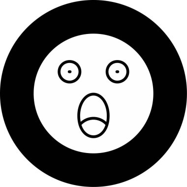 yüz simgesi, vektör illüstrasyonu