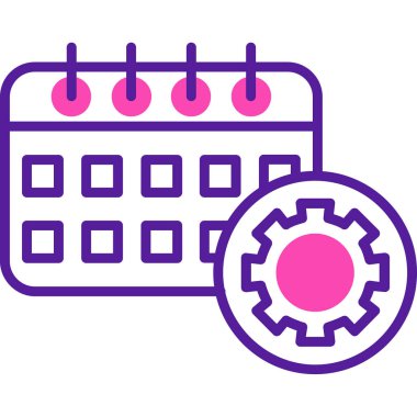 Takvim Tarihi Simge Vektör Özeti ResmiComment