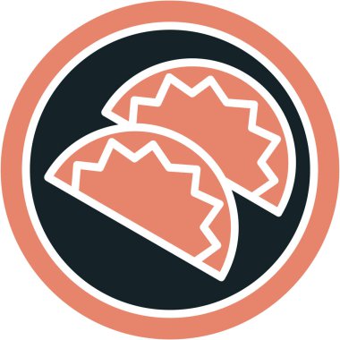 Rozet simge vektör çizim