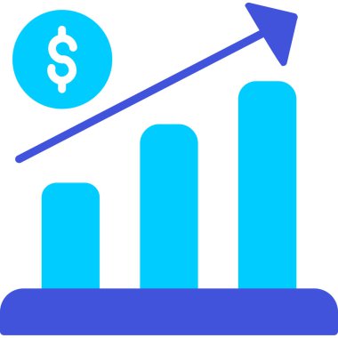Dolar. Web simgesi basit tasarım