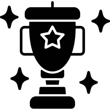 Ödül kupası kazanan simge