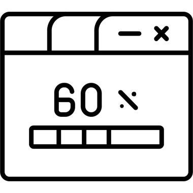 seo modern simgesinin vektör illüstrasyonu