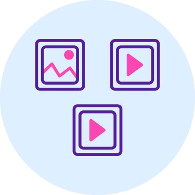 seo modern simgesinin vektör illüstrasyonu