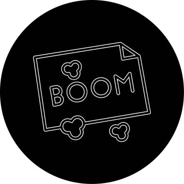 Bir b 1 b simgesinin vektör illüstrasyonu