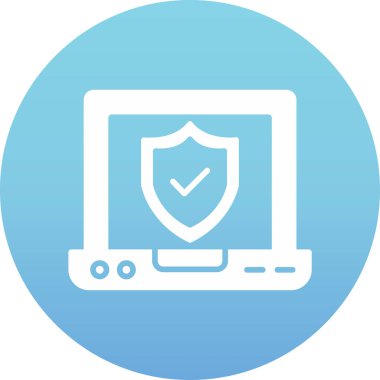 kalkan simgesi, vektör illüstrasyonu