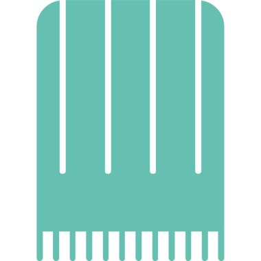 Tarak. Web simgesi basit illüstrasyon