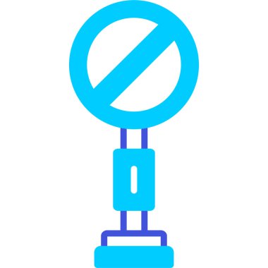 hiçbir iz illüstrasyon vektör