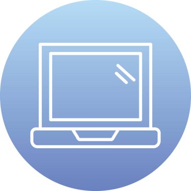 Modern simgenin vektör illüstrasyonu