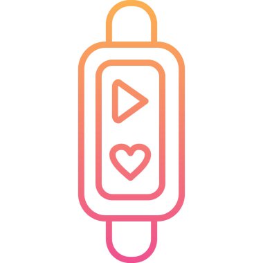 Vektör Kalp Simgesi illüstrasyonu