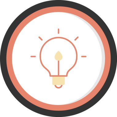 Lamba. Web simgesi basit illüstrasyon