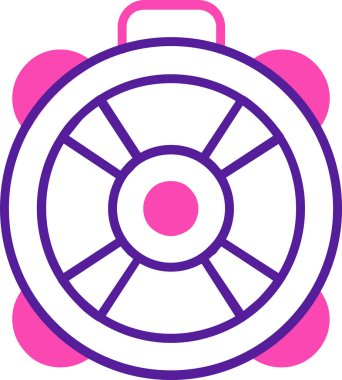 - Araba. Web simgesi basit illüstrasyon