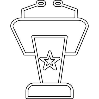 İzole kupa bardak tasarımı