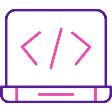 web development. web icon simple illustration