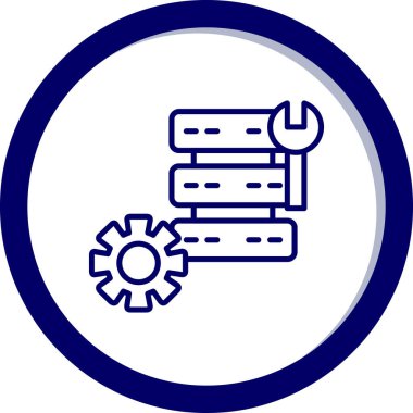 seo modern simgesinin vektör illüstrasyonu