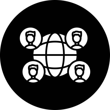 seo modern simgesinin vektör illüstrasyonu