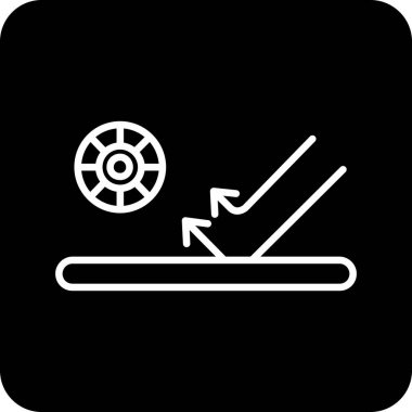 Vektör evrensel simgesi Trendy bakmak.