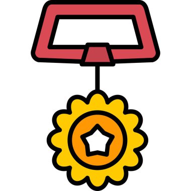 Bir karikatür çiçeğinin vektör çizimi