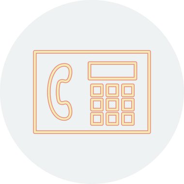 Modern simgenin vektör illüstrasyonu