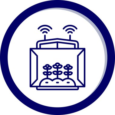 Wi-Fi simgesinin vektör illüstrasyonu