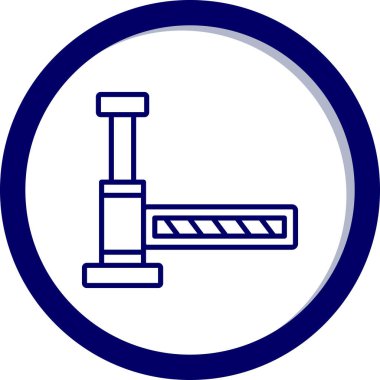 Yapı simgesinin vektör illüstrasyonu