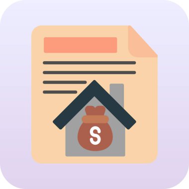 Para için. Web simgesi basit illüstrasyon