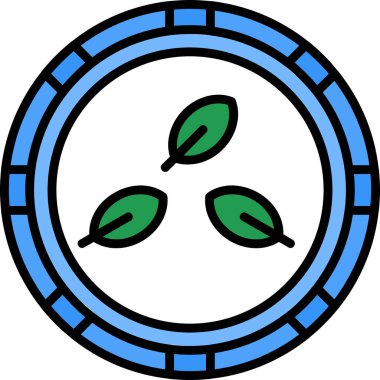 Yaprak ekolojisi yaprak simgesi - özet biçimi