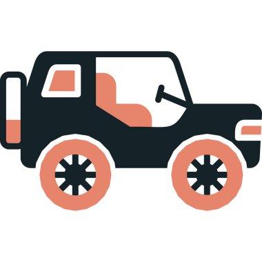 Kamyon. Web simgesi basit illüstrasyon