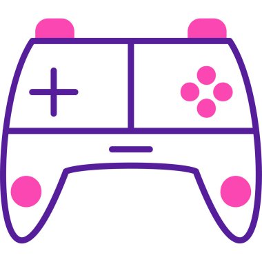 Oyun. Web simgesi basit illüstrasyon