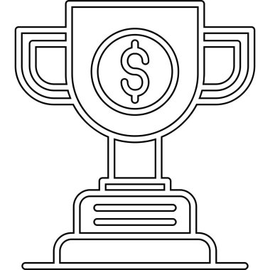 Bozuk para ikonlu kupa