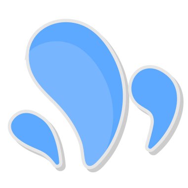 Konuşma balonu. Vektör çizimi. izole.