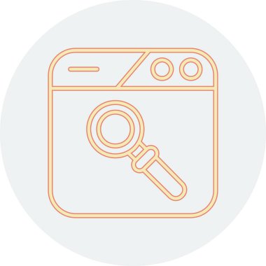 Mutfak simgesinin vektör çizimi