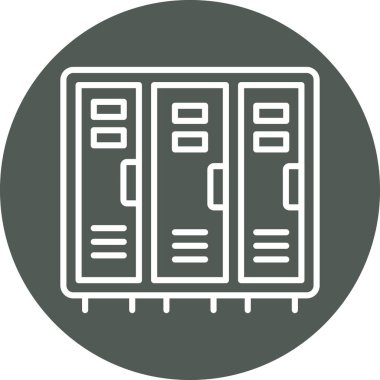 Sunucu. Web simgesi basit illüstrasyon