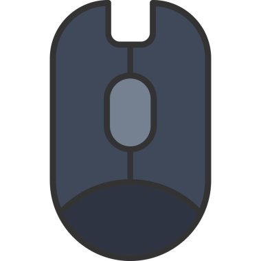 Fare. Web simgesi basit illüstrasyon