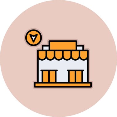 Gıda simgesinin vektör illüstrasyonu