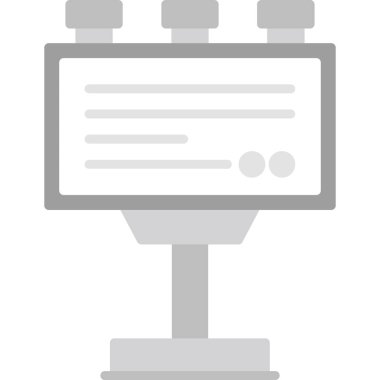 izleyici simgesi, vektör illüstrasyonu