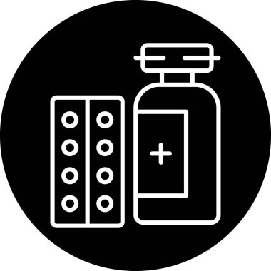 Tıbbi simgenin vektör illüstrasyonu