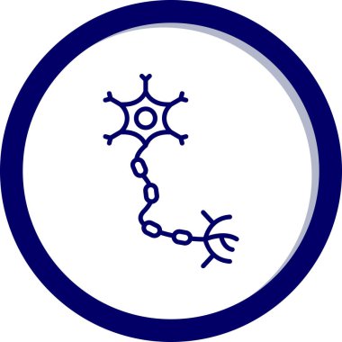 Molekül simgesi vektör illüstrasyonu