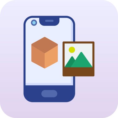 akıllı telefon hediye kutusu, cep telefonu ve hediye kutusu içinde mobil uygulama, çevrimiçi dağıtım servisi, teslimat servisi, online alışveriş konsepti