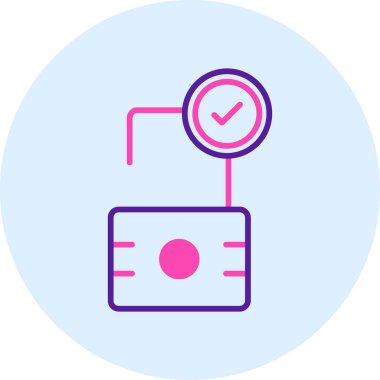 kontrol listesi simgesi doldurulmuş - taslak biçimi