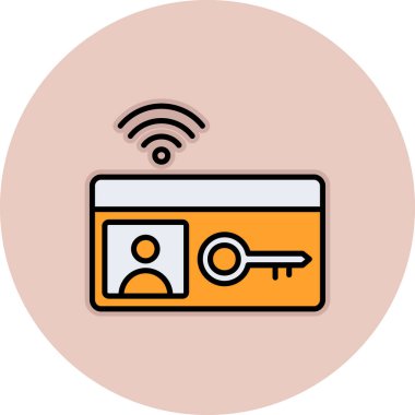 İnternet vektör simgesi rengi