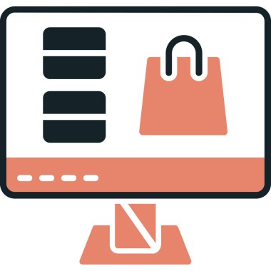 İnternetten alışveriş. Basit tasarım